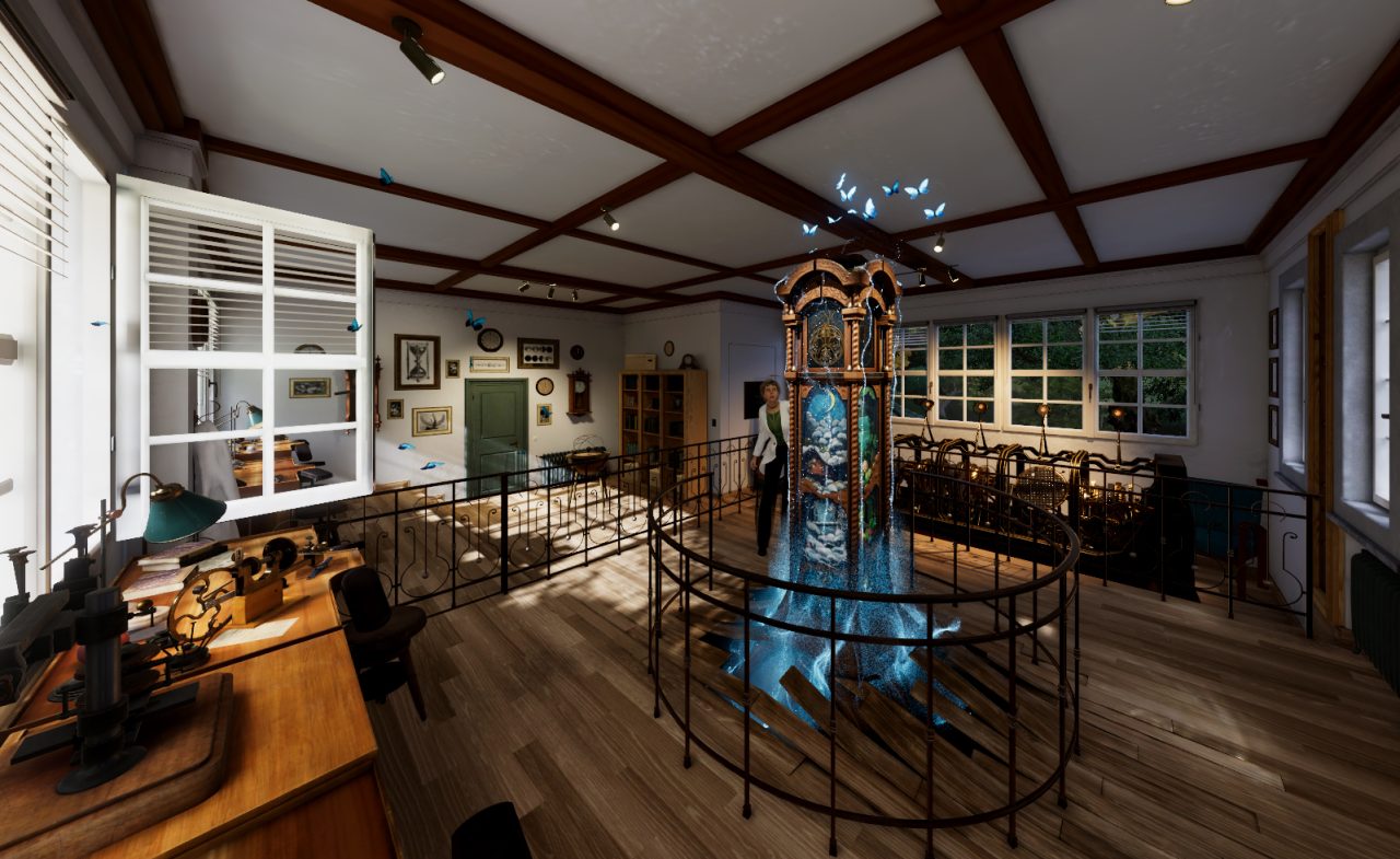 Last moments in the "real" world.